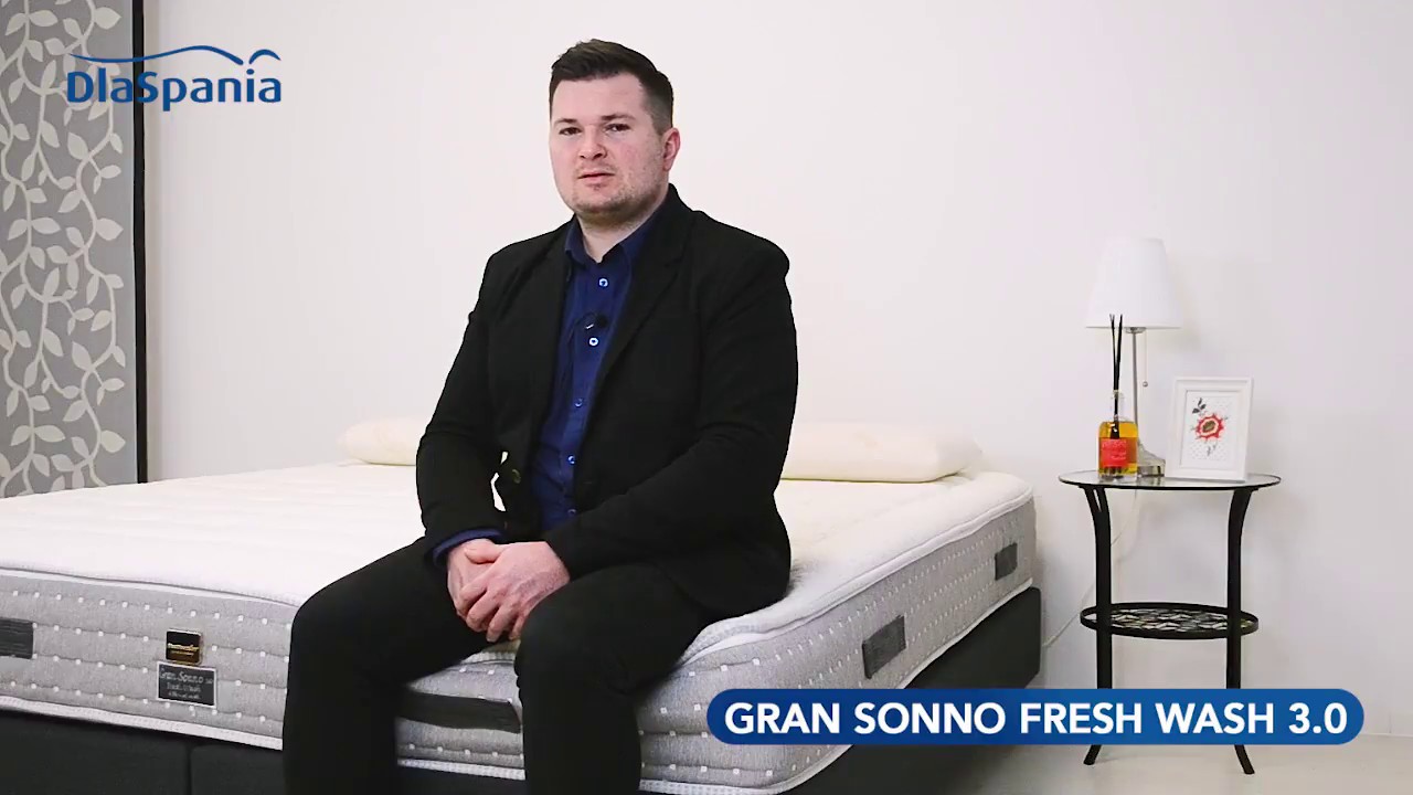 DlaSpania - materac Perdormire Gran Sonno Fresh Wash 3.0 - prezentacja
