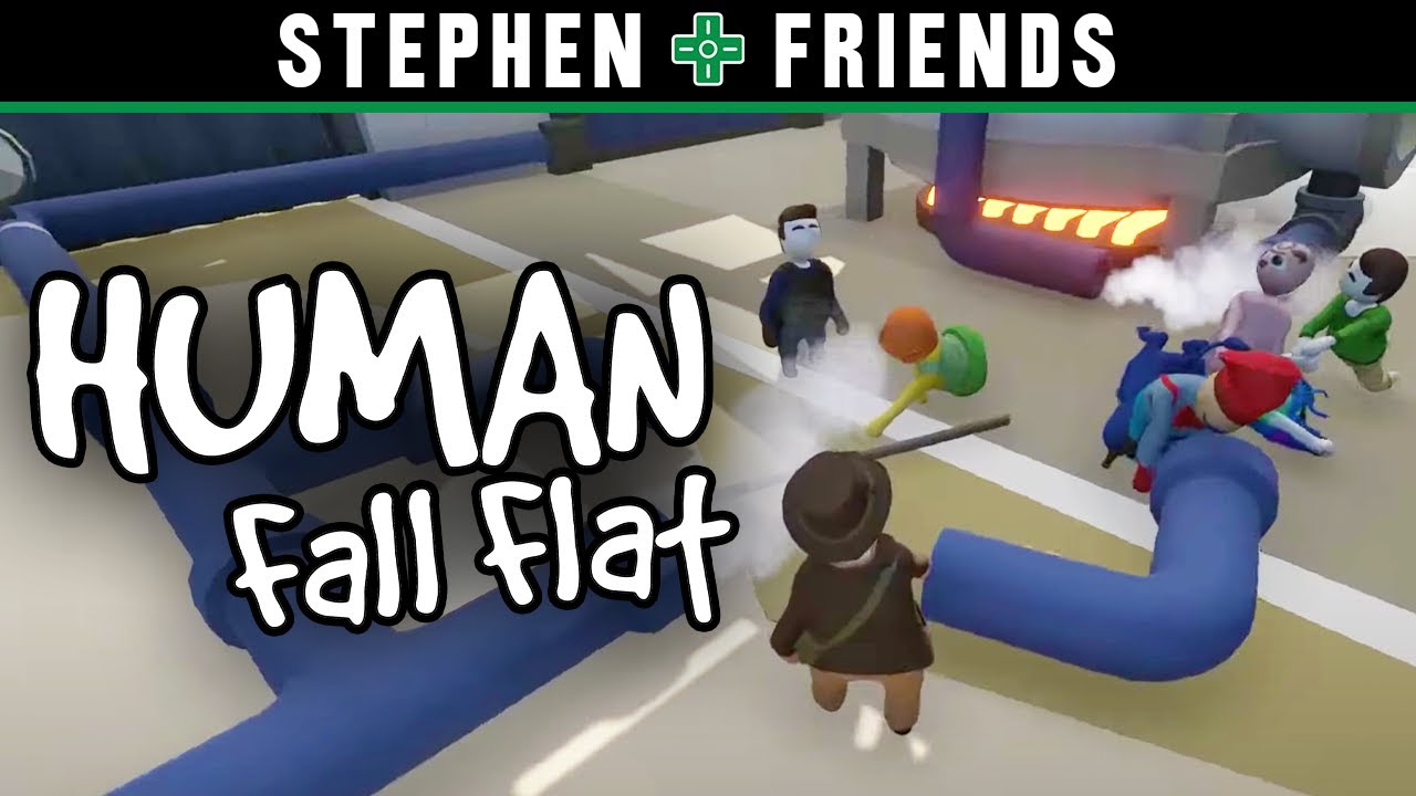 Laying Pipe with Friends in Human Fall Flat