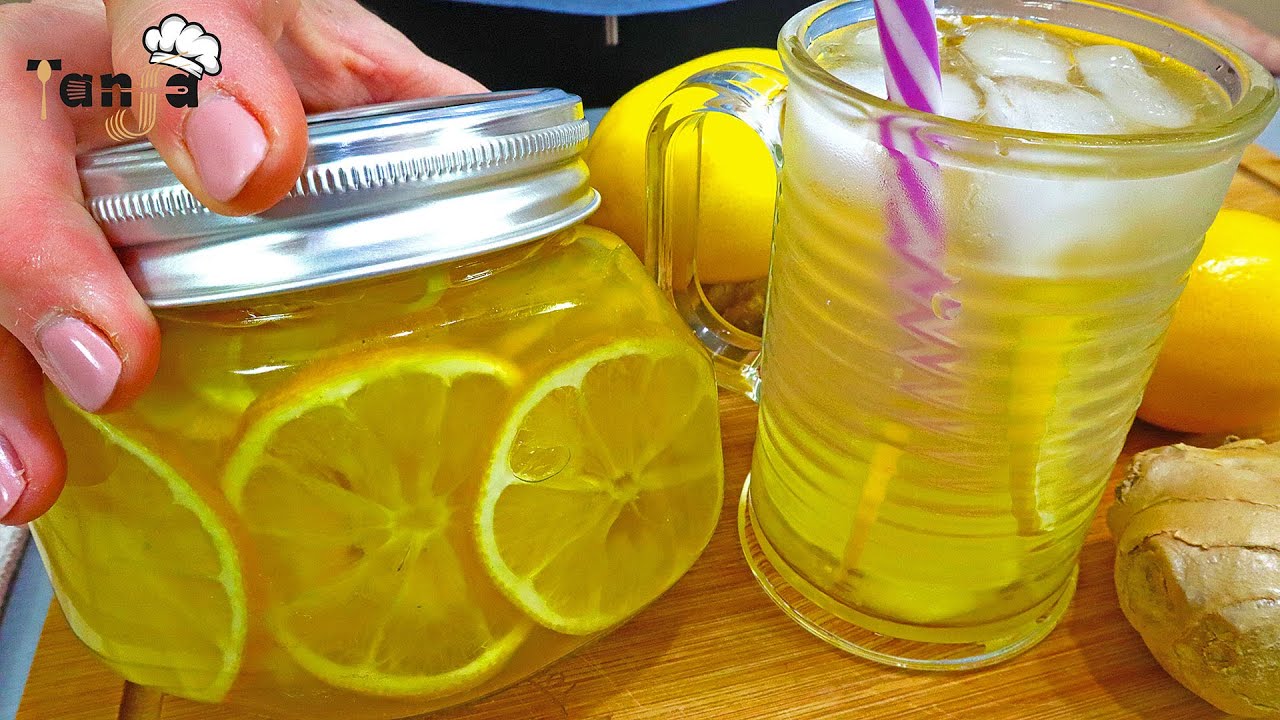 cytryna i imbir na orzeźwiający nap&oacute;j - herbatę lub lemoniadę, zdecyduj sam
