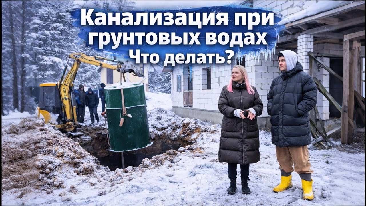 Канализация при грунтовых водах