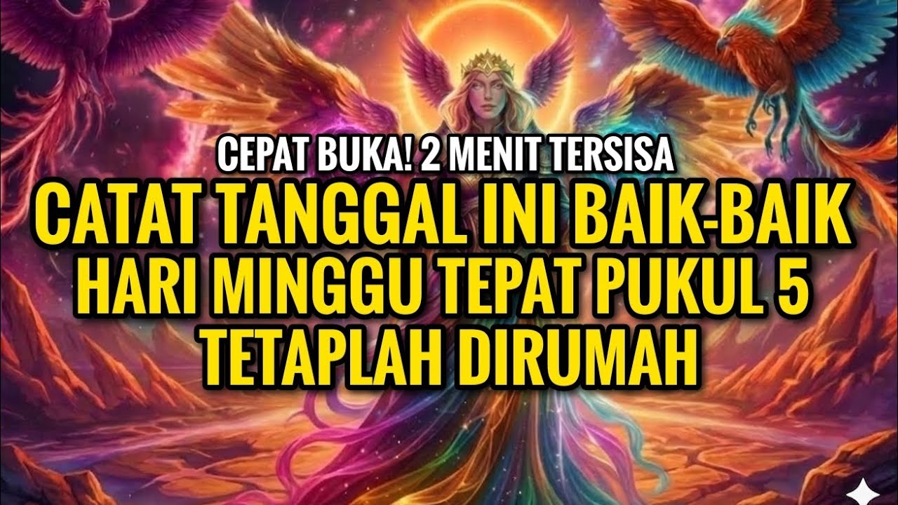 JIWA TERPILIH ✨ INGAT HARI INI BAIK-BAIK‼️ADA MOMEN BESAR AKAN TERJADI - TETAPLAH DIRUMAH
