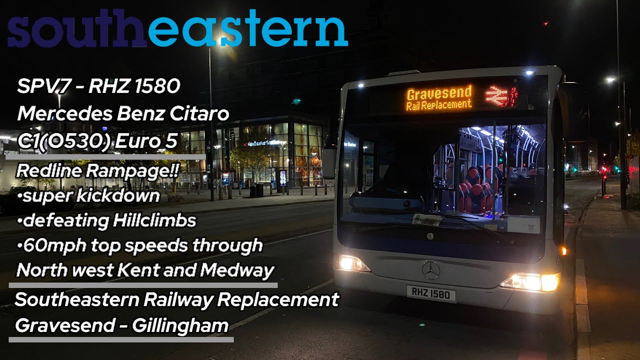 (600 subscriber special) Redline Rampage!! RBH Mercedes-Benz Citaro gets pushed on Rail replacement