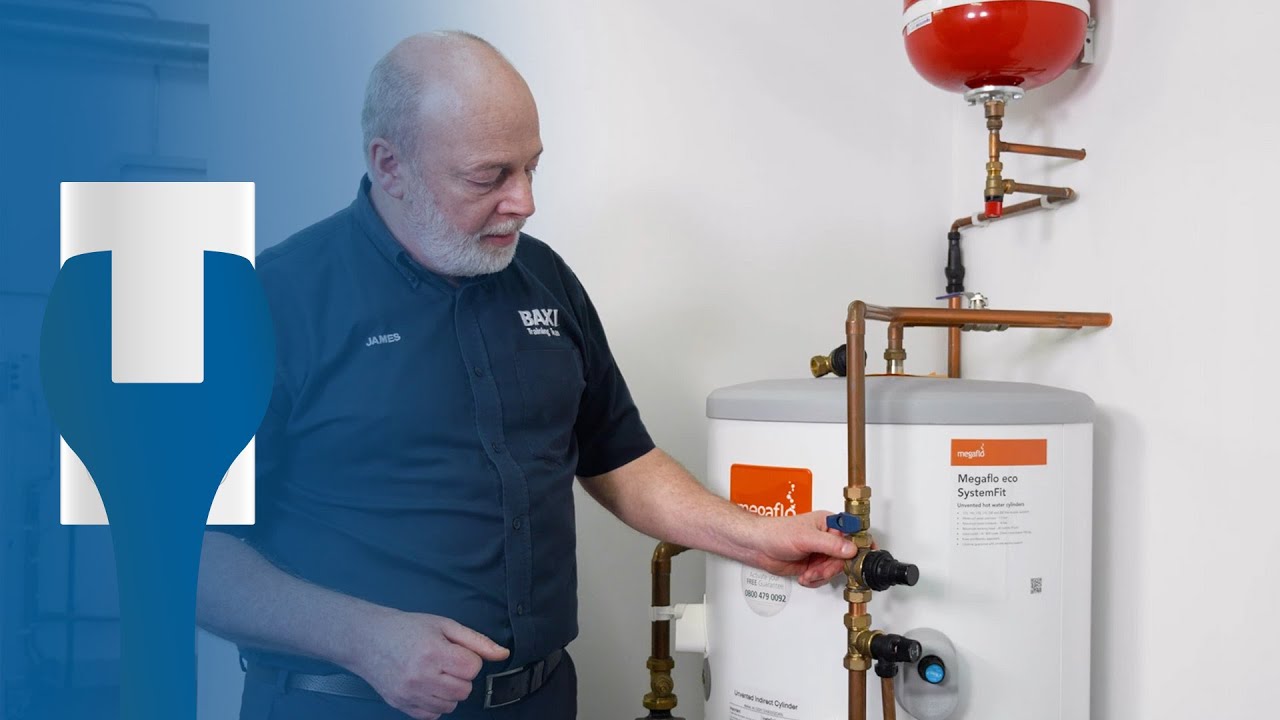 How to identify, change and service the combination valve on a Megaflo cylinder | Training Tuesday