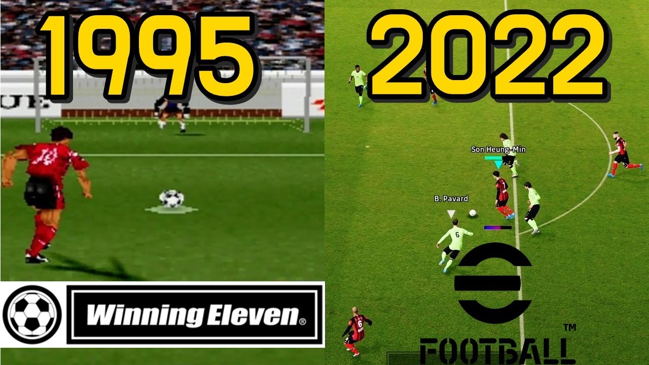 Evolution of 위닝일레븐 ~ eFootball Games [1995-2022]