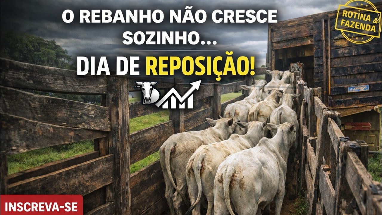 DIA DE REPOSIÇÃO - rebanho nao crescendo sozinho!