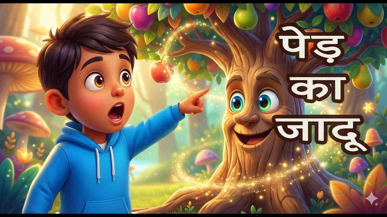 पेड़ लगाओ, पेड़ लगाओ/Fun Hindi Tree Song for Kids/Educational Kids Song