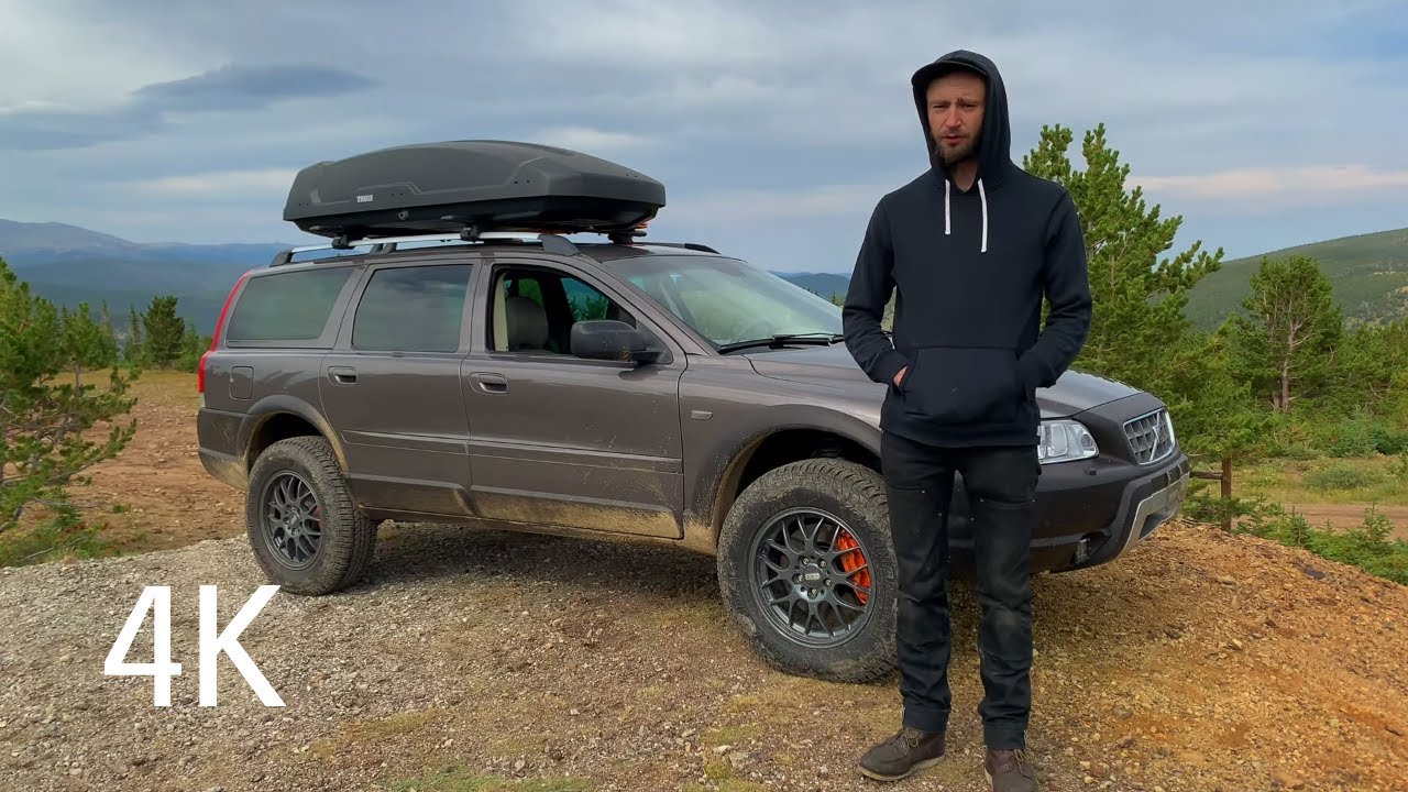 Сборка Volvo XC70 с 4-дюймовым подъемником. Обзор стенда №3