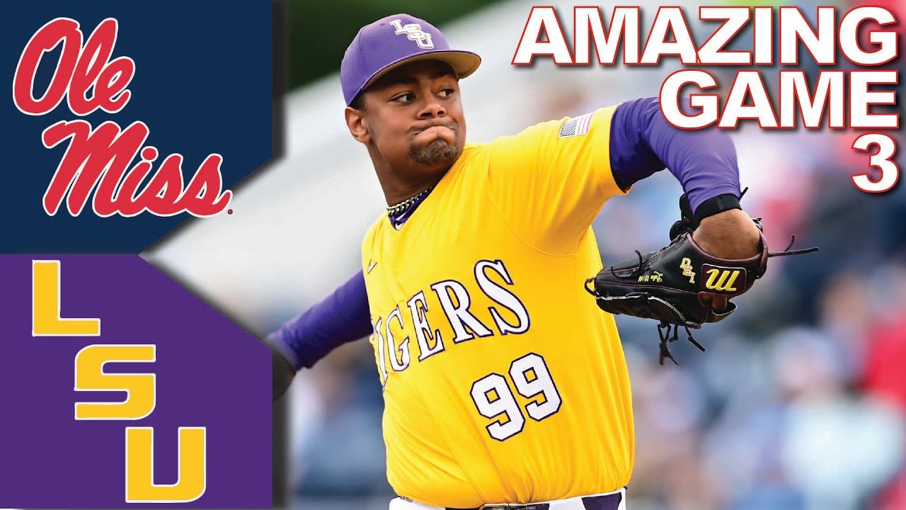 #1 LSU vs Ole Miss Baseball Highlights | THRILLING ENDING | College Baseball Highlights 2023