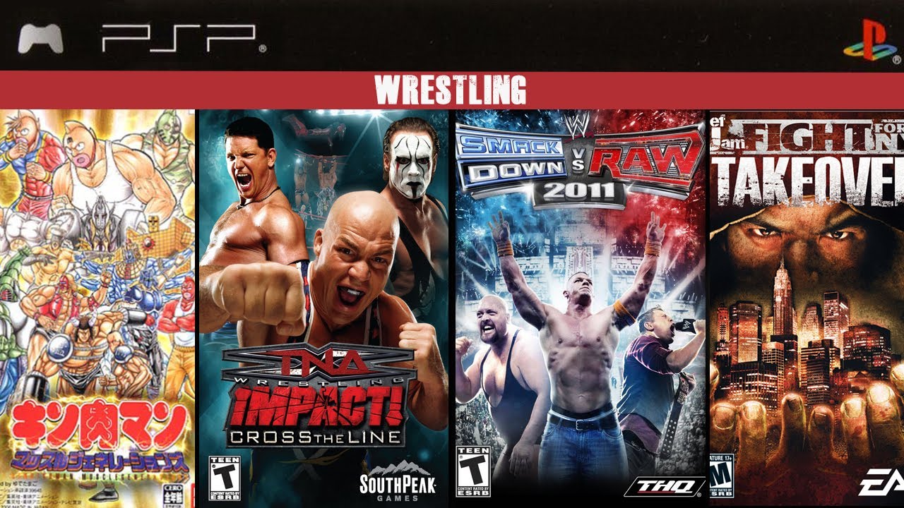 Wrestling Games for PSP