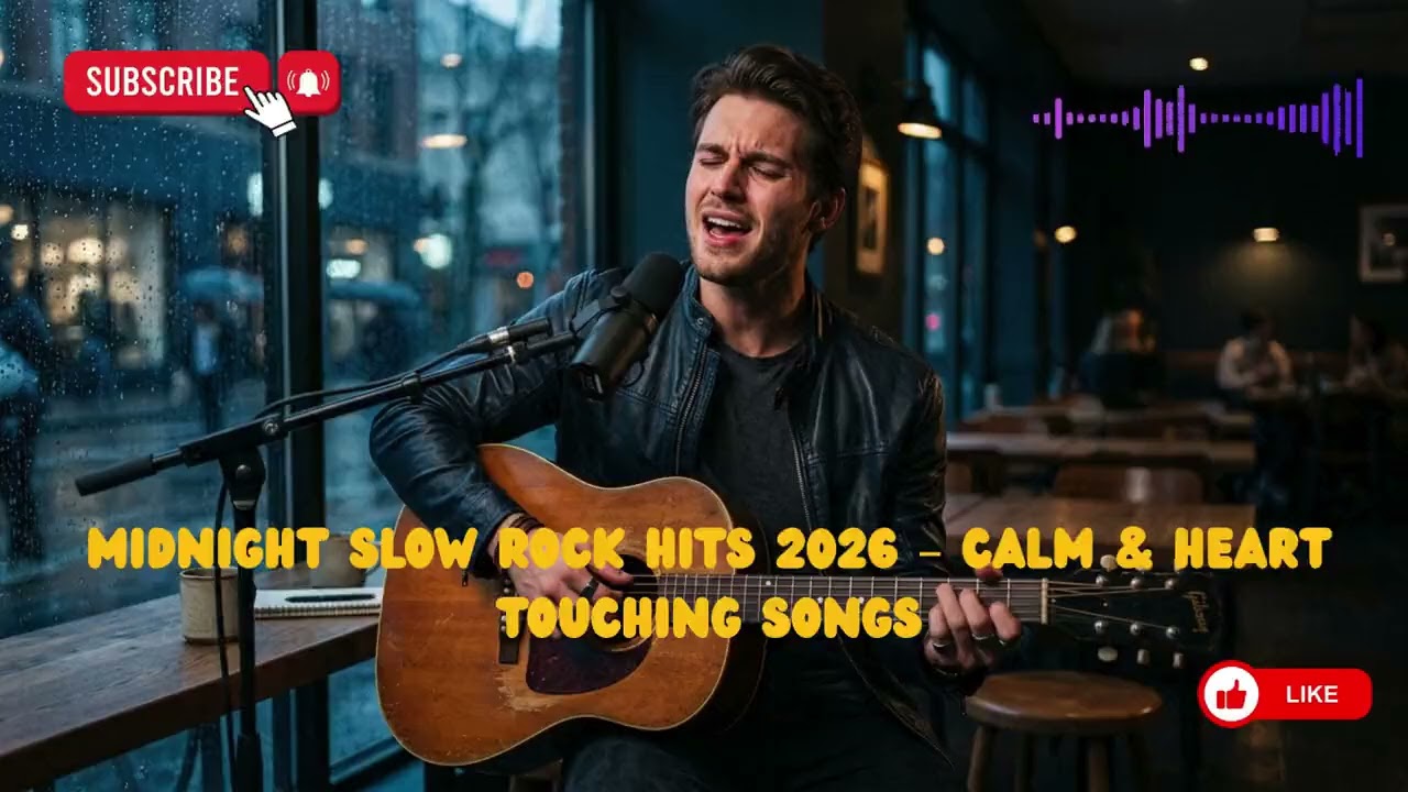 Midnight Slow Rock Hits 2026 – Calm & Heart Touching Songs