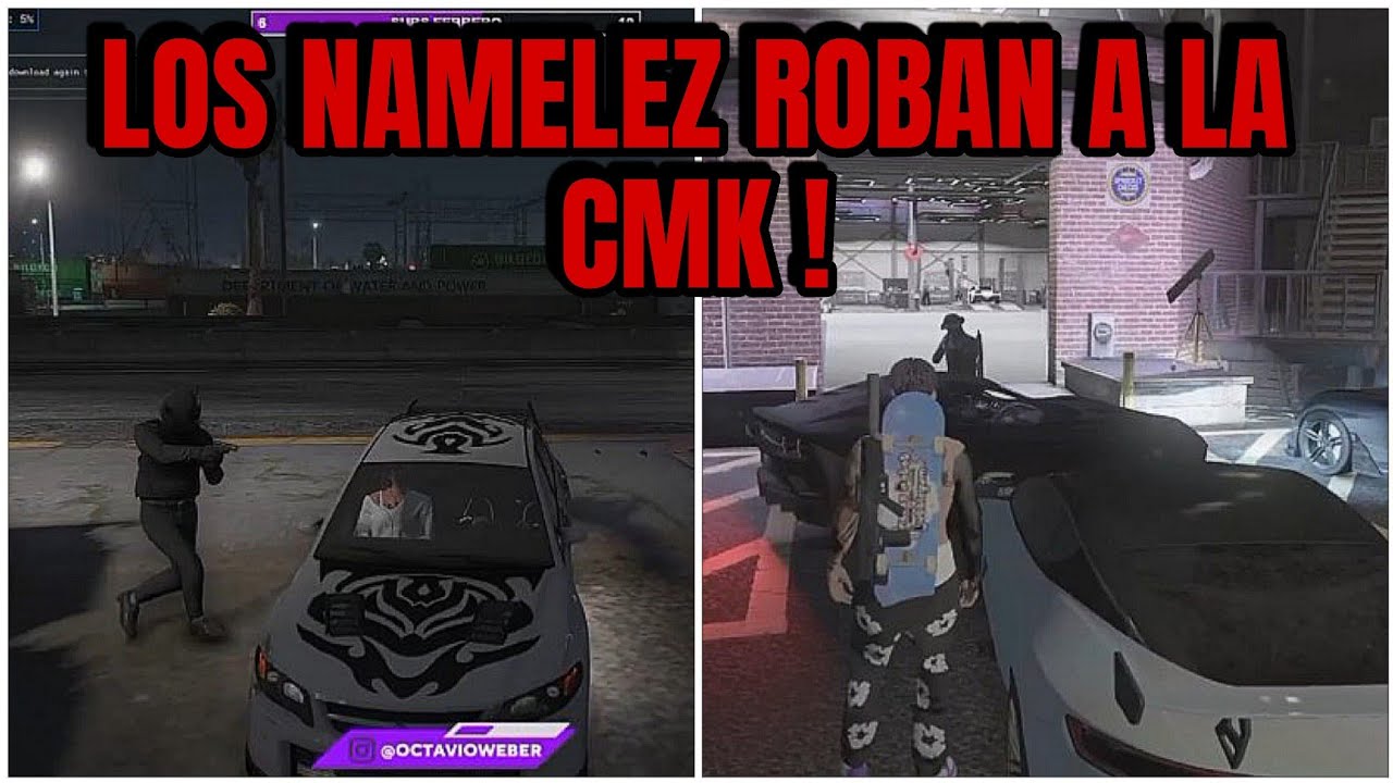 LOS NMZ ROBAN VARIOS AUTOS A LA CMK ! 😨 || DOVUX LIFE