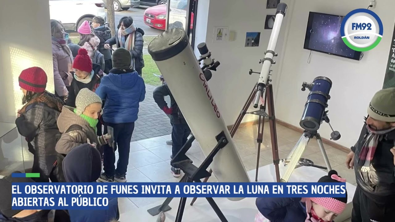 Adrián Arquiola, Director del Observatorio Astronómico Municipal de Funes