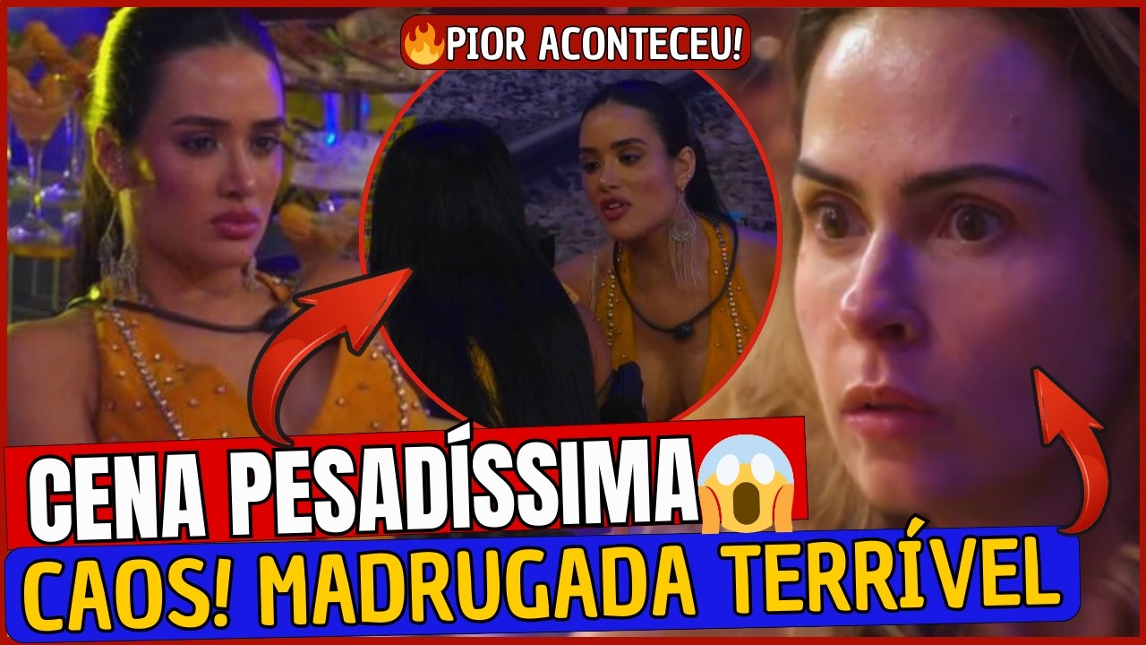 🚨😱FESTA DO CAOS!! JORDANA SURT4 COM MARCIELE, MILENA PASSA MAL E ANA PAULA VAI PRA FESTA! | BBB26