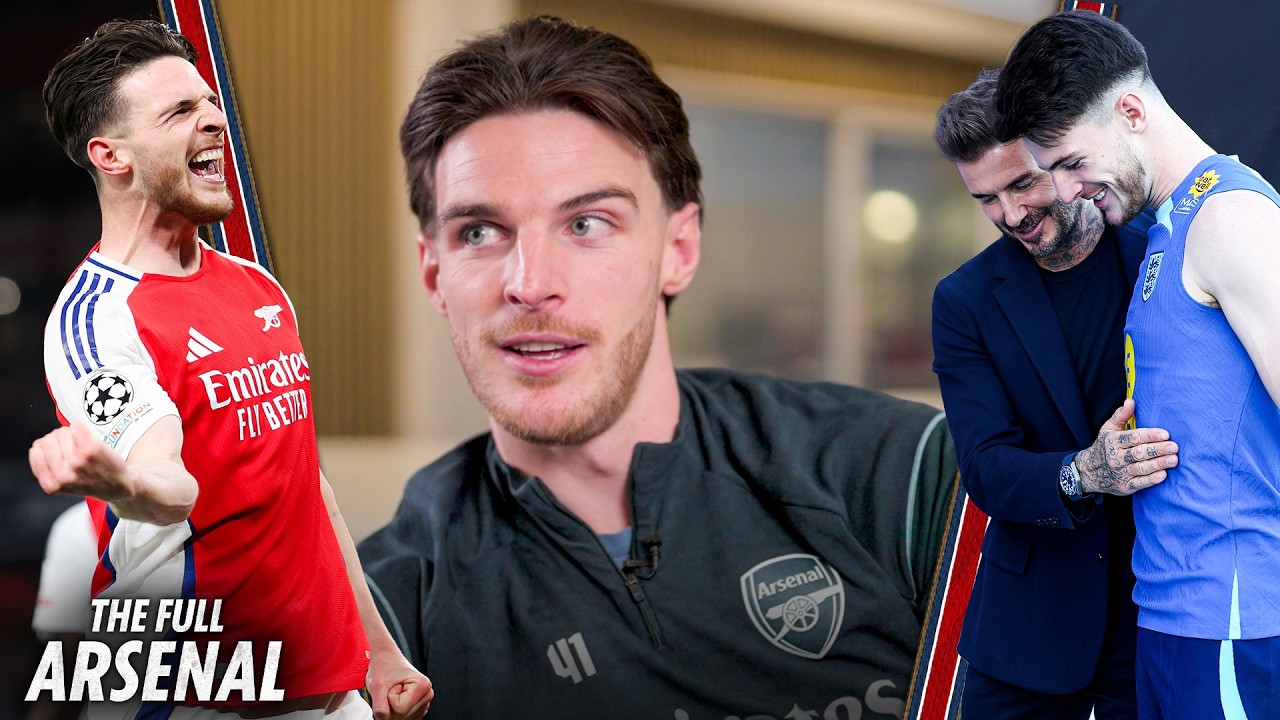 “My free-kicks genuinely can improve” Declan Rice on that Real Madrid match and David Beckham’s DMs
