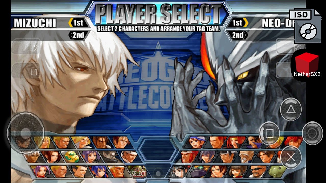 NeoGeo Battle Coliseum Ps2 y Dreamcast (Jefes Desbloqueados) - Disponible Para Android y PC