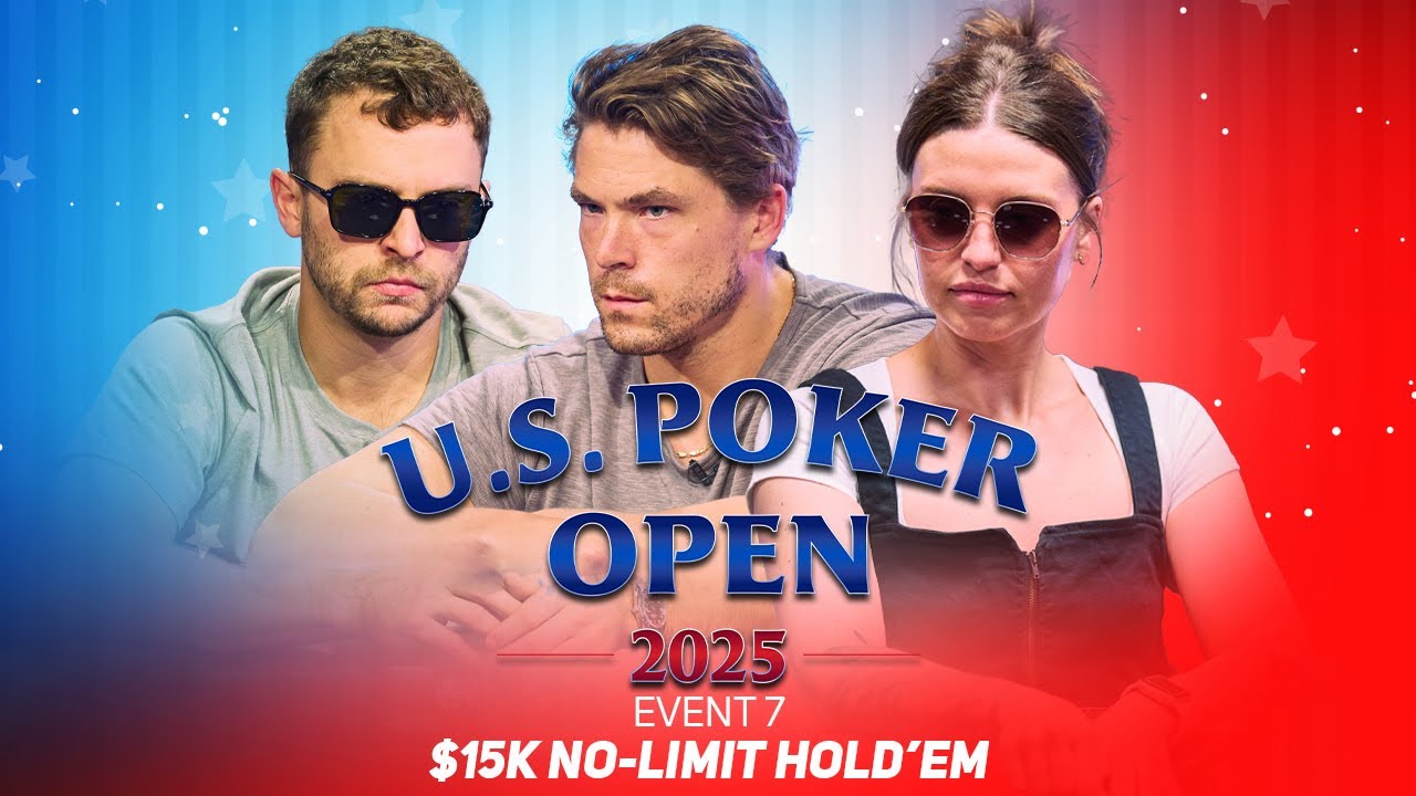 Alex Foxen, David Coleman & Cherish Andrews at U.S. Poker Open Event #7 Final Table!