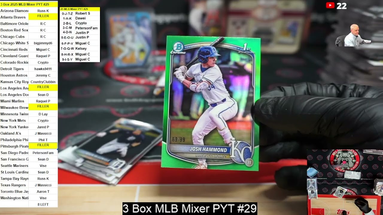 3 Box 2025 MLB Mixer PYT #29