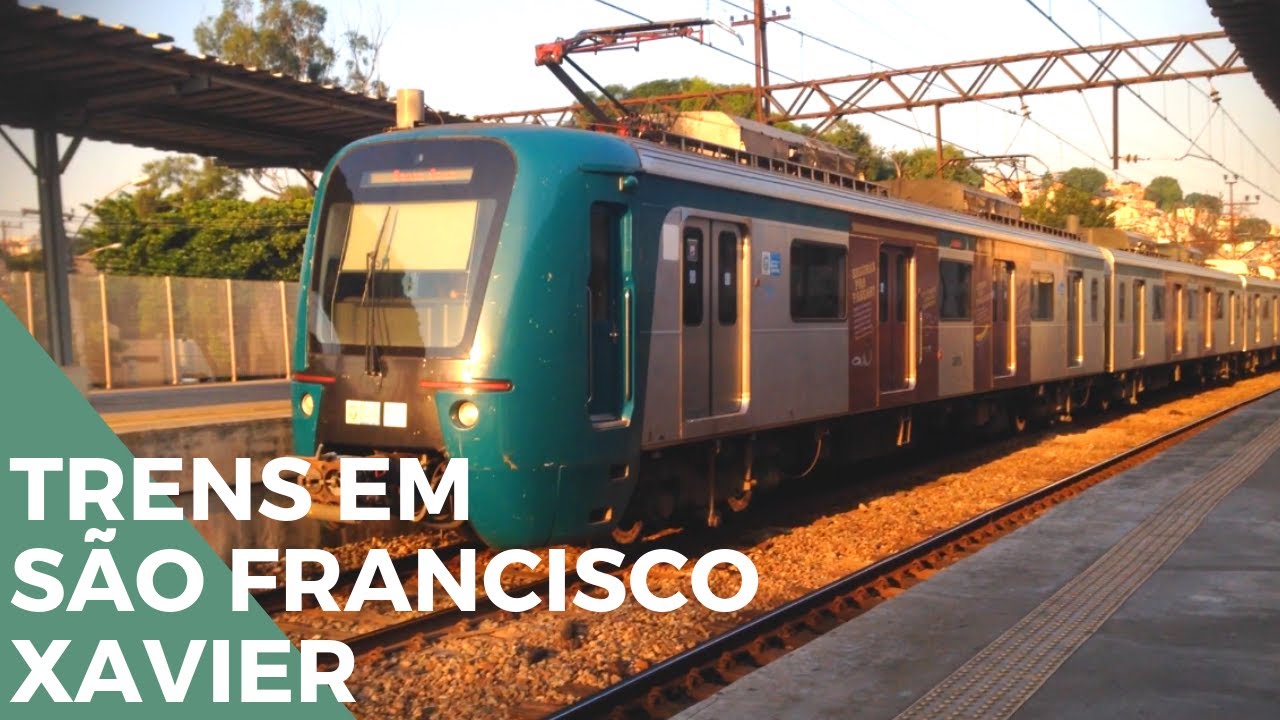 Supervia - Trens em São Francisco Xavier