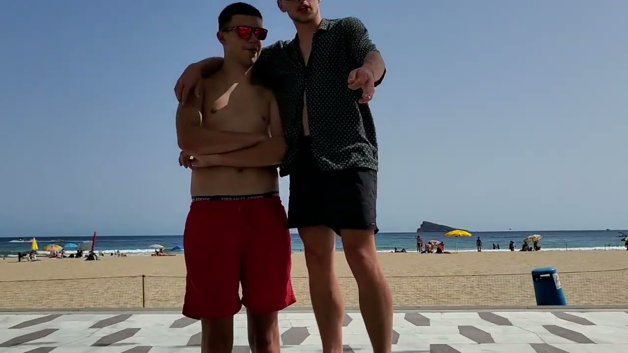 Benidorm beach preseason this was months ago, just a little vid of the winter months