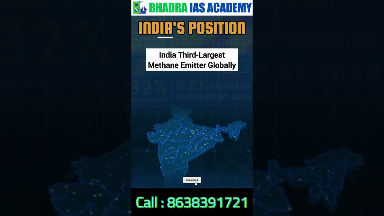 Global Methane Status Report 2025 | APSC & UPSC Coaching | Best APSC & UPSC Coaching in Guwahati