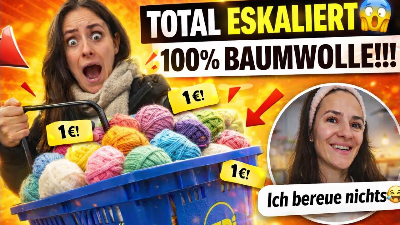XXL Tedi Haul Eskalation für nur 1€ Baumwolle 😍 