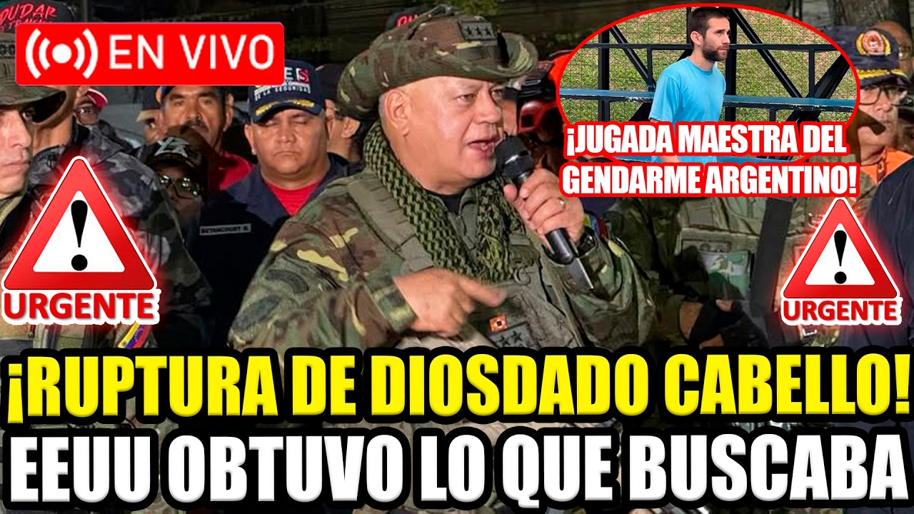 🔴URGENTE ¡CAYÓ DIOSDADO CABELLO! EN VIVO EEUU OBTUVO LO QUE BUSCABA | FRAN FIJAP