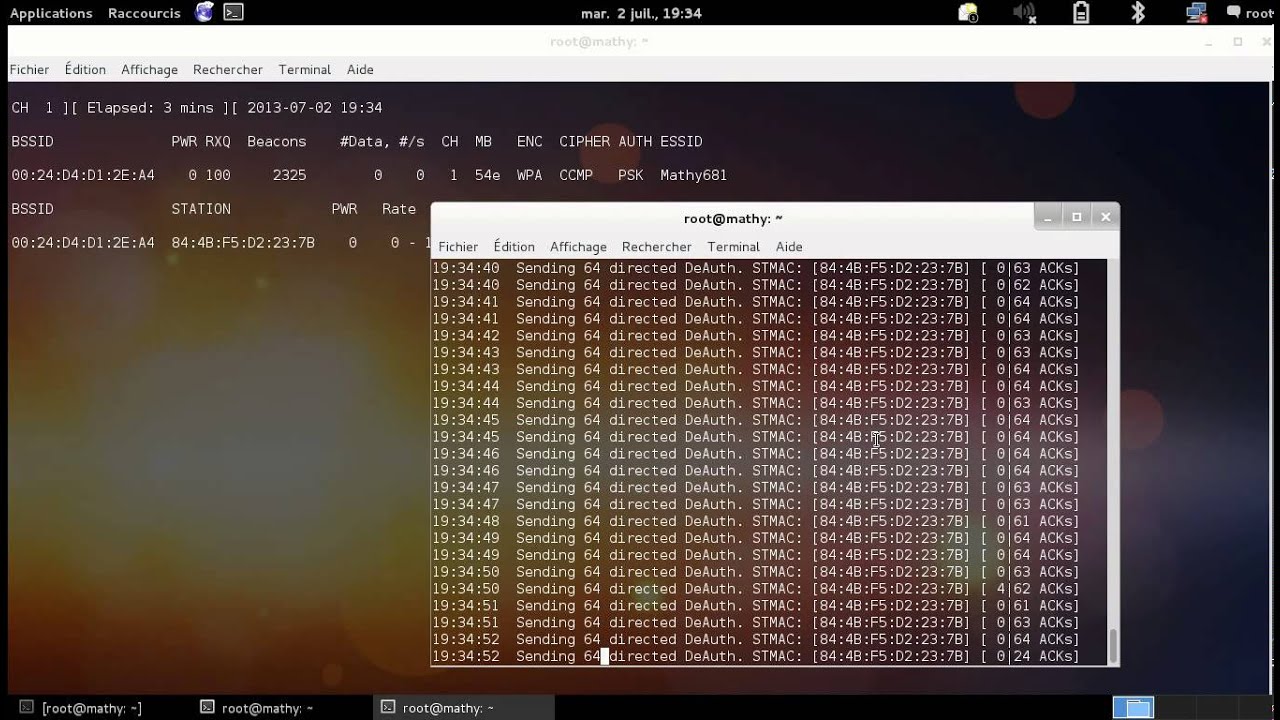 Kali Linux WPA-PSK/TKIP CCMP
