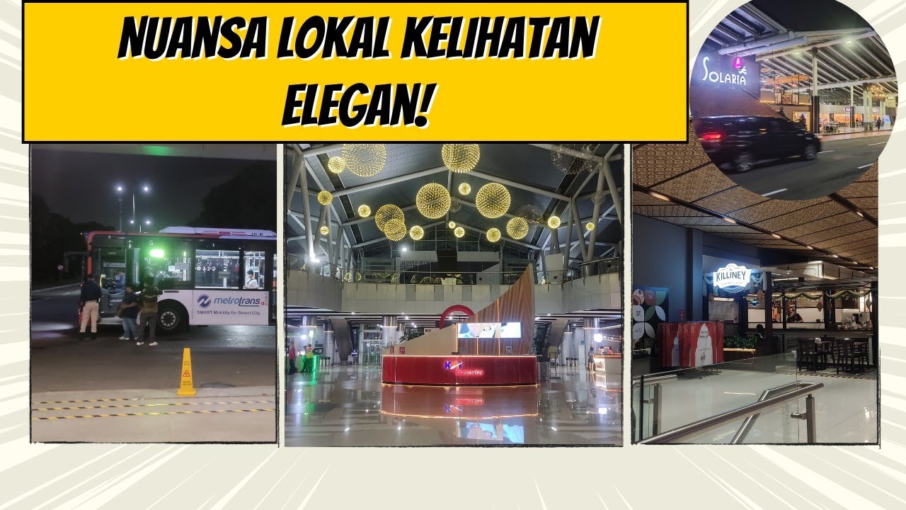 Explore Ke Terminal 1C Bandara Soetta Sumpah Bagus Benar Desain-nya Nuansa Lokal Kelihatan Elegan!
