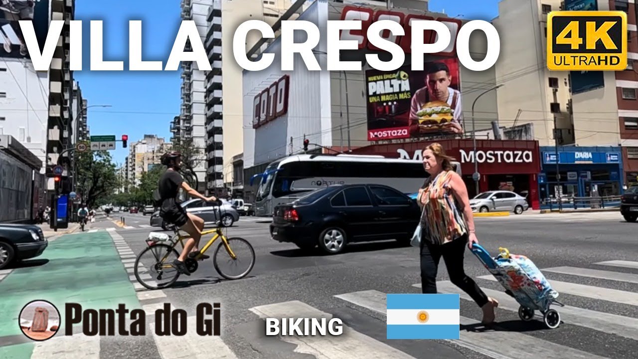 PRÓSPEROS BARRIOS de VILLA CRESPO y ORTUZAR - CIUDAD de BUENOS AIRES - ARGENTINA #tour VIRTUAL 2025