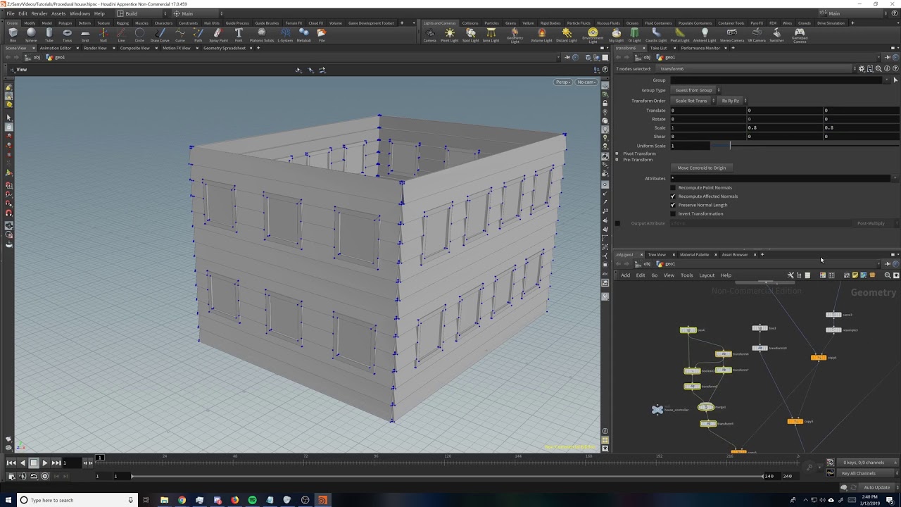 Houdini Procedural House Tutorial Part 3