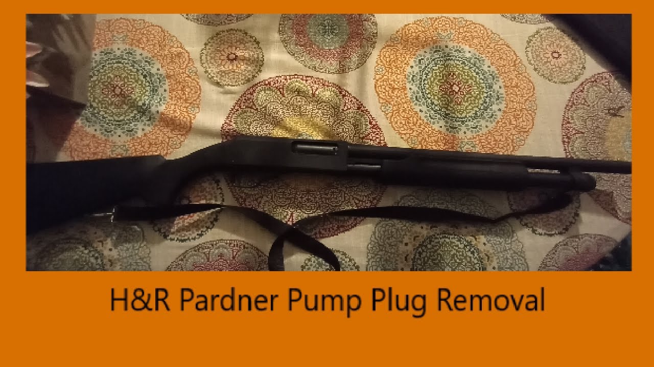 H&R Pardner Pump Plug Removal