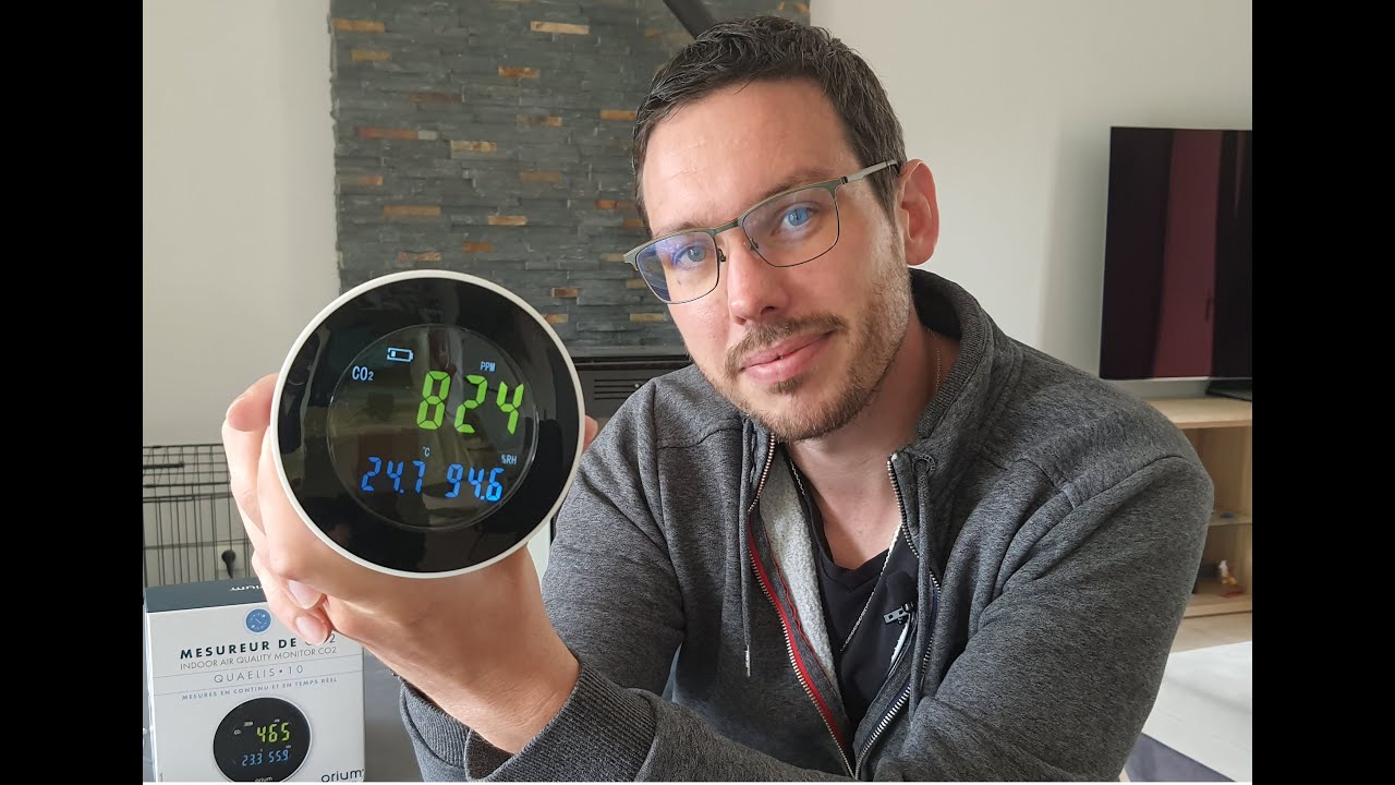 Test mat&eacute;riel : le QUAELIS 10, d&eacute;tecteur de CO2 avec un bon rapport qualit&eacute;/prix !