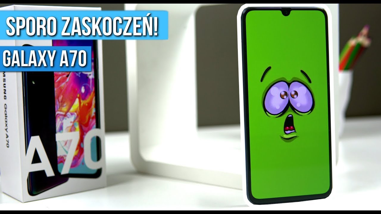 Samsung Galaxy A70 - Recenzja - CIEKAWSZY od A40 i A50 ? / Mobileo [PL]