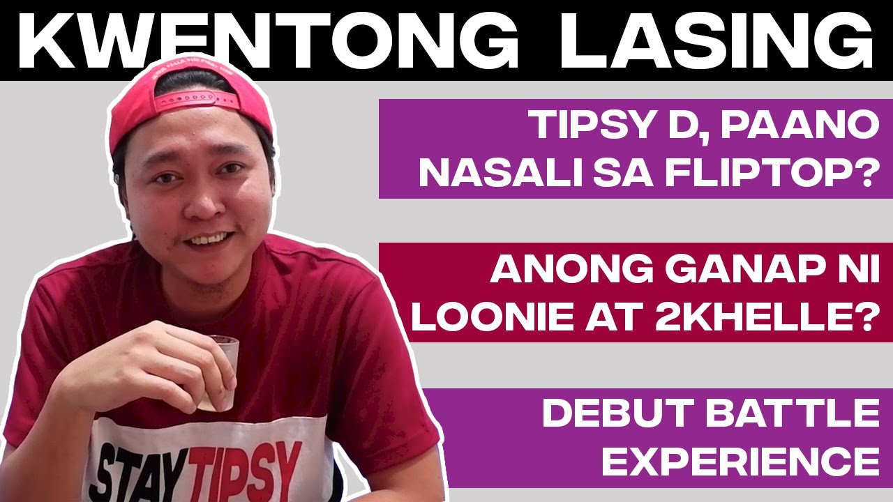 Paano Nasali si Tipsy D sa FlipTop? Debut Battle Experience | Tipsy Thoughts #1