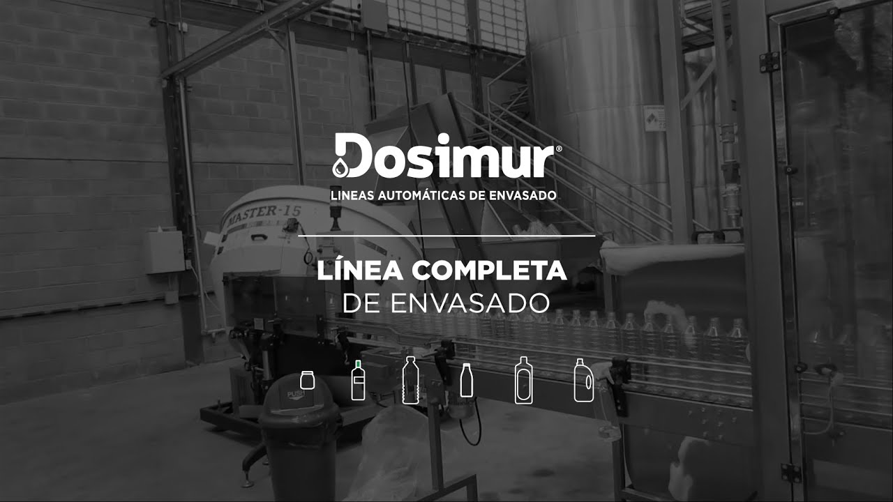 Línea completa de envasado.