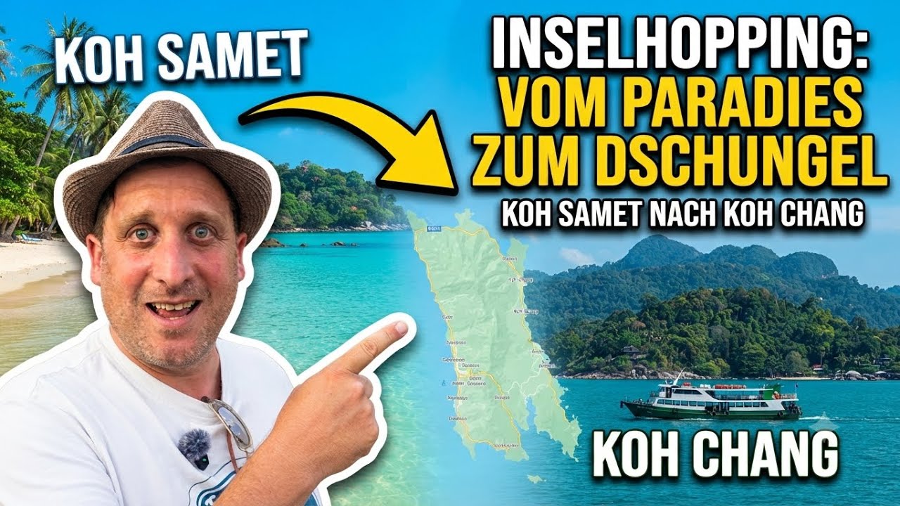 Von Koh Samet nach Koh Chang 🇹🇭 | Fähre, Mini Van & Inselwechsel