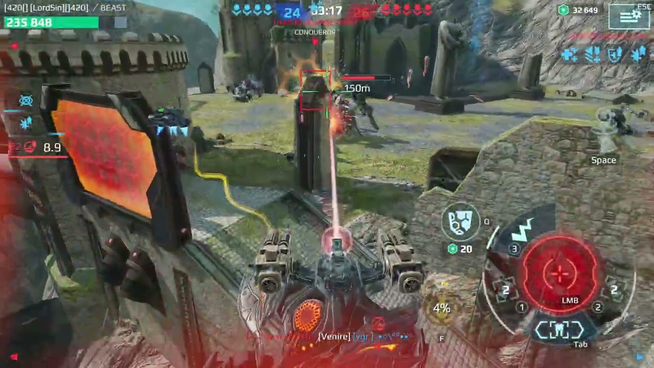 War Robots Princeps Titan is BS FLUX you DIXONIC goofs 2