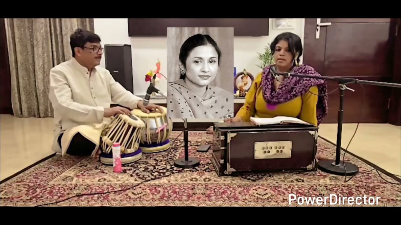 Ae ishq hume barbad na kar / Nayyara Noor cover by Saswati with Ranjan Kumar on tabla 