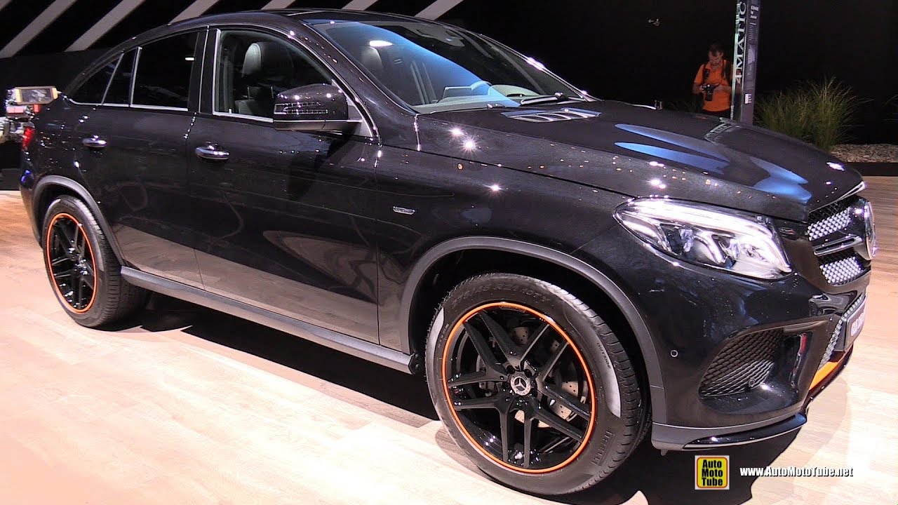 2018 Mercedes GLE350d 4Matic Coupe Orange Art Edition - Walkaroun