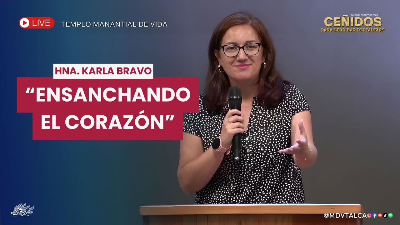 Culto General miércoles 04 de marzo  2026 📅 / ensanchando el Corazón ❤️