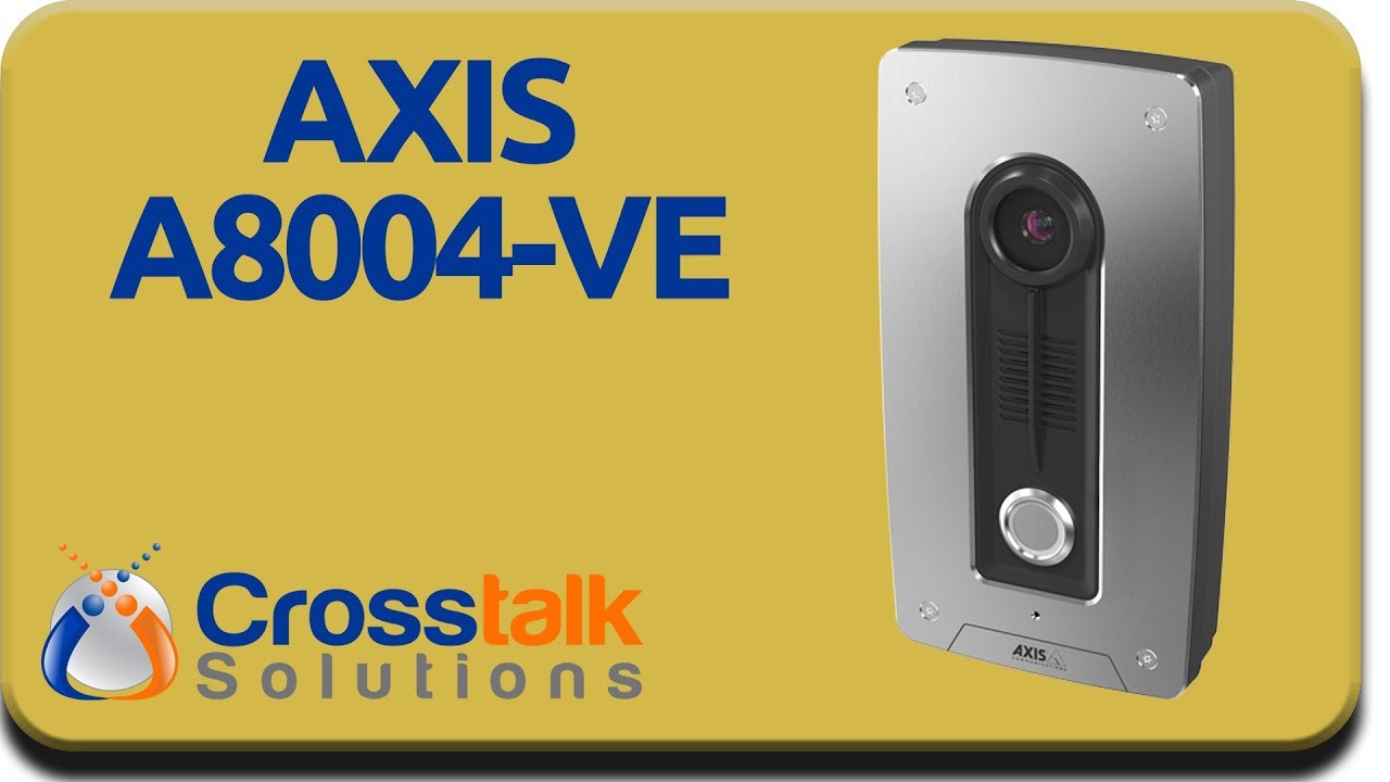 Axis A8004-VE