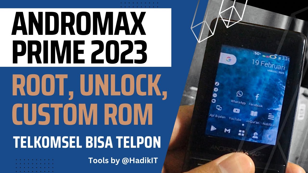 Root Andromax Prime 2023  | Install Custom Rom dan Playstore Andromax Prime Tools by @HadiK-IT