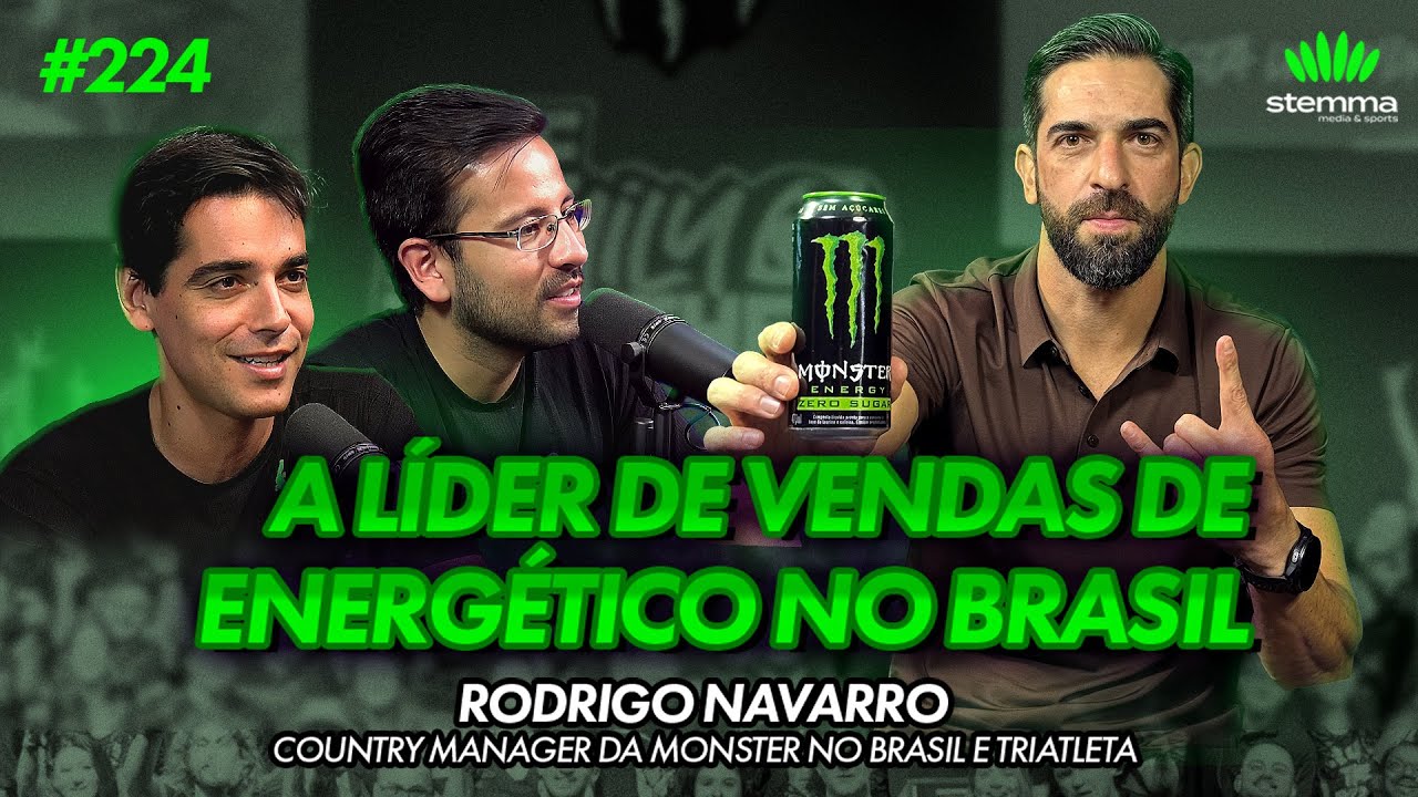 #224 - Rodrigo Navarro: Country Manager da Monster no Brasil e Triatleta | Stemma Podcast