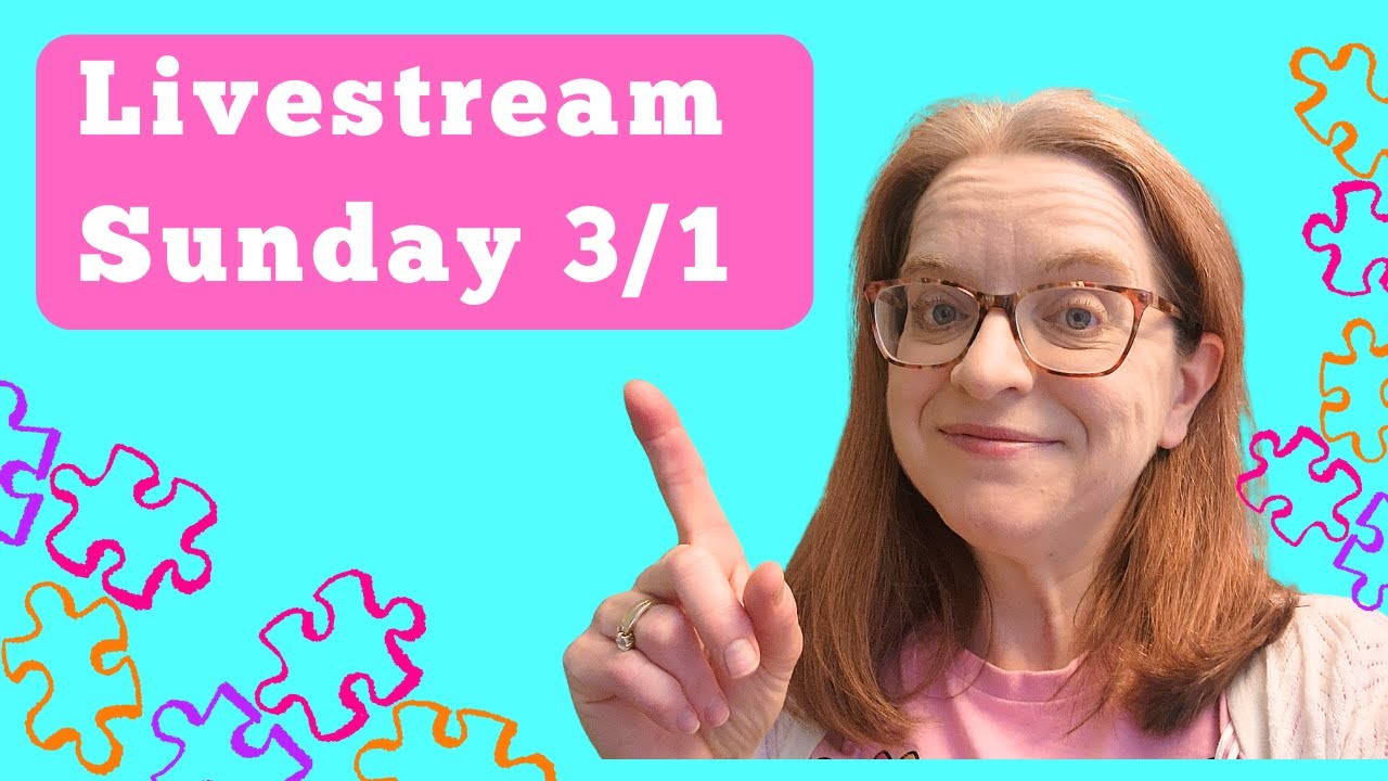 Puzzle with me Sunday!