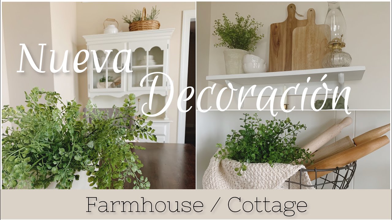 NUEVA DECORACI&Oacute;N PRIMAVERA 2023 | DECORACI&Oacute;N NEUTRAL |Decoraci&oacute;n Farmhouse/Cottage