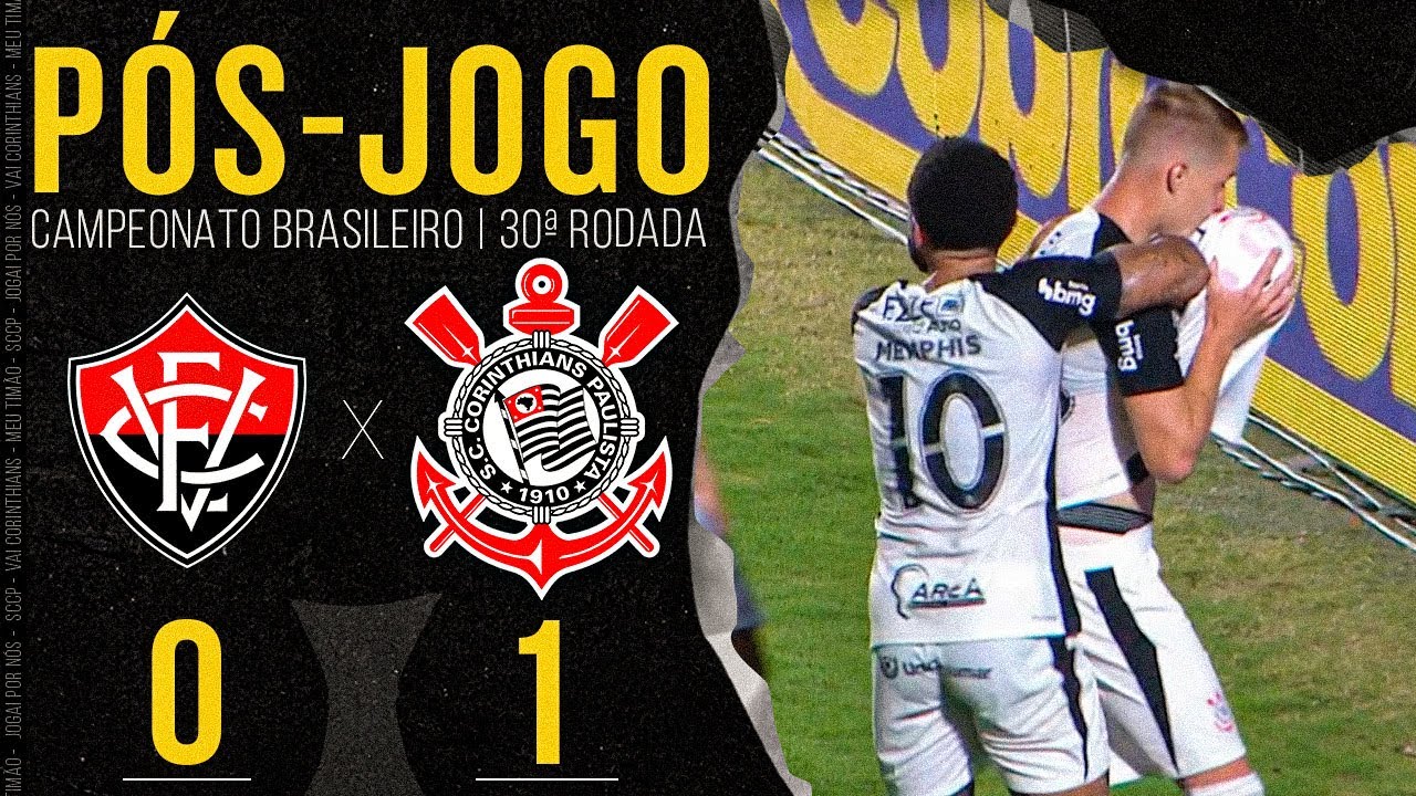 VIT&Oacute;RIA 0X1 CORINTHIANS  🔴 P&Oacute;S-JOGO AO VIVO: ZONA MISTA E COLETIVA | BRASILEIR&Atilde;O 2025