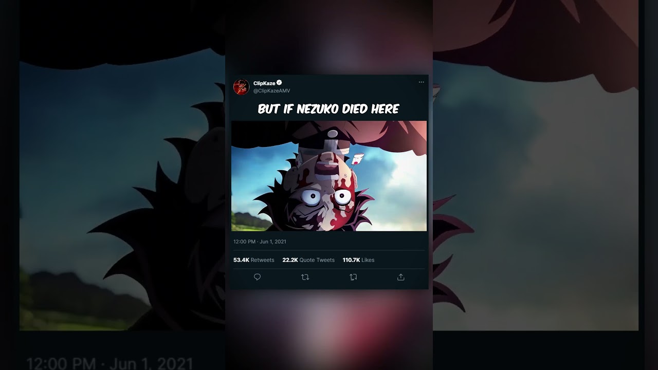 If Nezuko Also Died Here😥 - Let The World Burn | Demon Slayer #animeedit #anime #kny #demonslayer