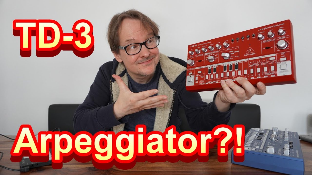 Behringer TD-3: Arpeggiator? Here it is – mesmerizing …