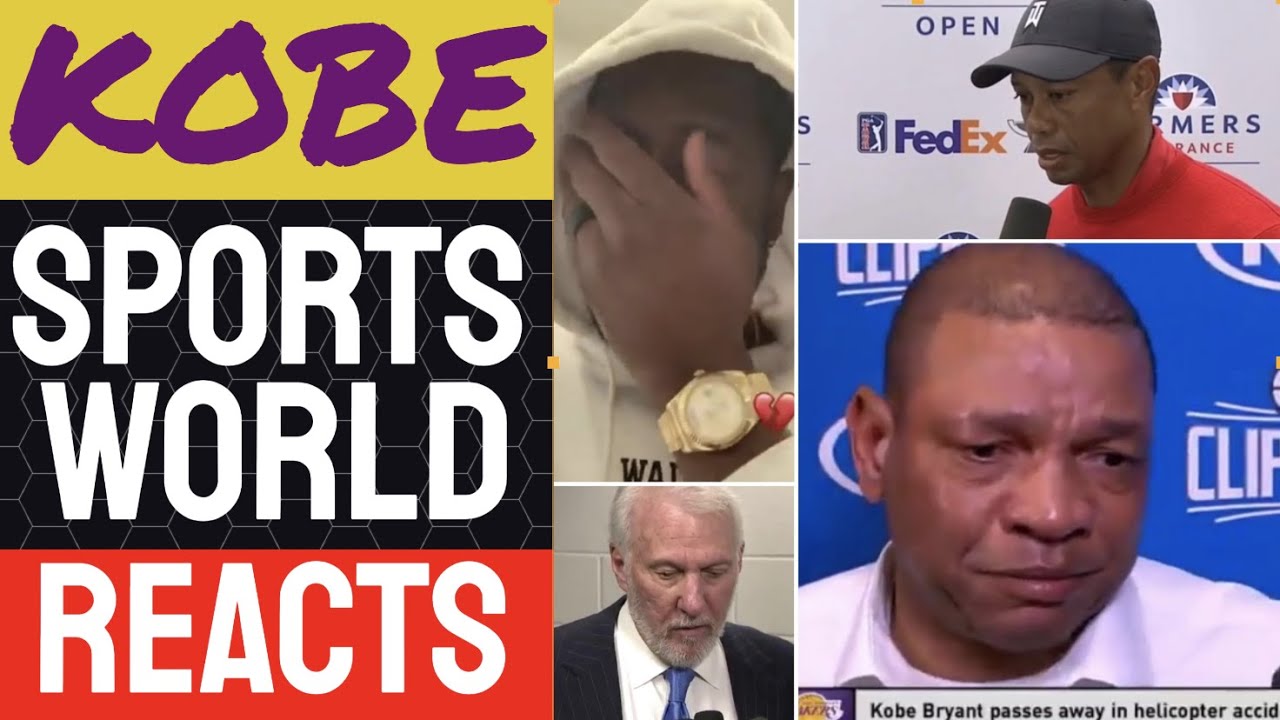 NBA world REACTS to Kobe Bryant death [TRAGIC]