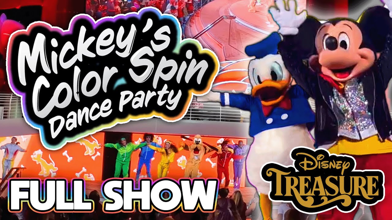 Mickey's Color Spin Dance Party - Disney Treasure
